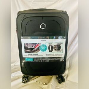 NWT DELSEY Black Carry-On Travel Bag - Helium DLX